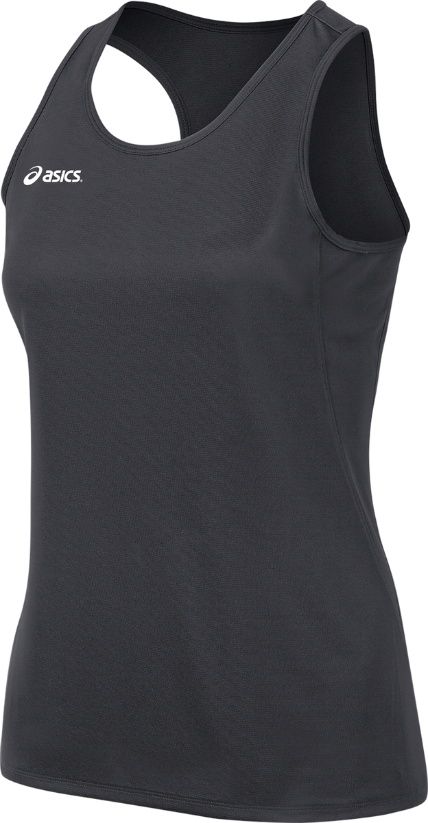 Womens Rival II Singlet Steel Grey Run Ottawa