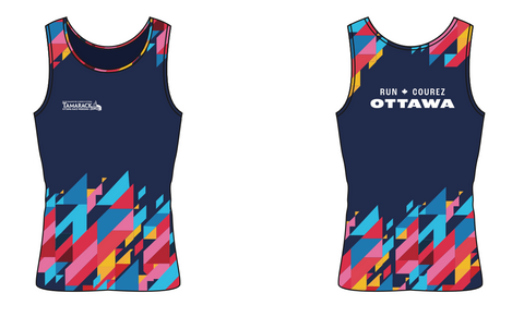 2025 Tamarack Ottawa Race Weekend Club Singlet (Navy Blue)