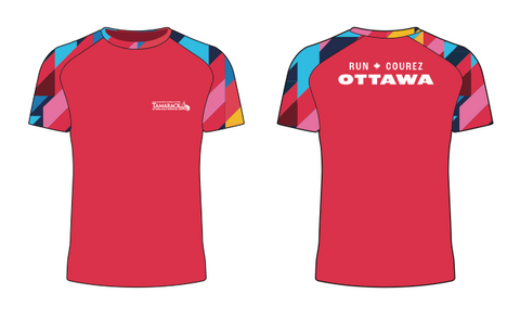 2025 Tamarack Ottawa Race Weekend  Short Sleeve T-Shirt (Red)