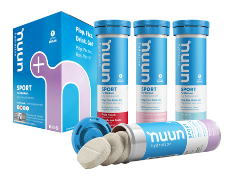 Nuun Sport Original Mixed (4 tubes. 10 tabs/tube)